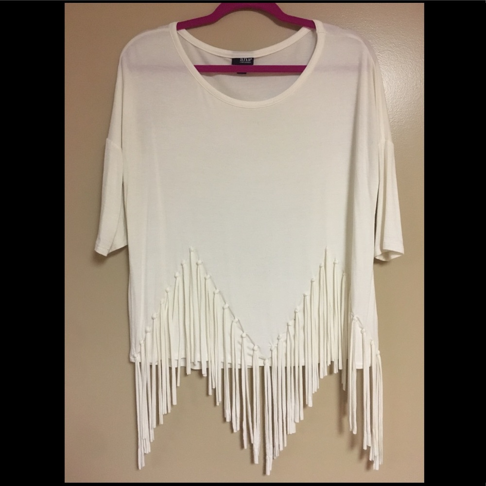 Fringe blouse
